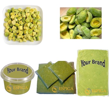 Processed Avocados