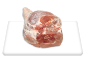 Leg Round Cut, Bone-in, Skinless